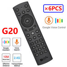 [6PCS] G20/G20S PRO G20 BT Air Remote Mouse Voice Control 2.4G Wireless Android Google Voice Search IR Learning 2024 - buy cheap