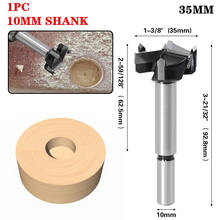 1 шт. 10 мм хвостовик отверстие пилы резак 3 зубы Forstner наконечник шарнира сверла деревообрабатывающие инструменты 2024 - купить недорого