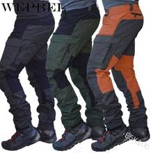 WEPBEL Casual Training Cotton Breathable Multi Pocket Military Army Camouflage Cargo Pants Trousers for Men Airborne Trousers 2024 - buy cheap