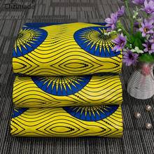 Lychee Life 1Yard Ankara African Wax Prints Fabric Handmade Cotton Real Wax Fabric For Women Dress Making Accessories 2024 - buy cheap