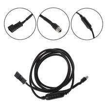 3pin 1.5M AUX Audio Input Adapter Female Cable For BMW E39 E53 E46 X5 BM54 16:9 CD Auto Cable Adapter Socket 2024 - buy cheap