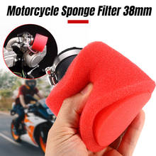 38mm Red Air Filter Pod Cleaner ATV PIT DIRT BIKE 45 Degree ANGLED FOAM 110cc 125cc CRF50 XR50 CRF Double Foam Air Filter 2024 - buy cheap