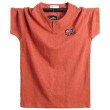 Plus Size 5XL 6XL 2020 Summer Short Sleeve Polo tee shirt Men 95% Cotton Soft Comfortable poloshirts for men big & tall 2024 - buy cheap
