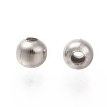 1000pcs Round 316 Stainless Steel Loose Spacer Beads for Jewelry Making DIY Bracelet Necklace Findings 3 4 6mm 2024 - buy cheap