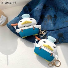 For Huawei FreeBuds 4 Pro Cute Cartoon Chef Duck Earphone Case Soft Silicone Headphone Cover For Freebuds3 Headset Charging Box 2024 - buy cheap