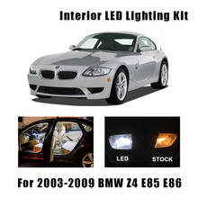 Kit de bombillas LED de luz Interior para coche, lámpara de carga de techo de lectura, sin errores, Blanca, para BMW Z4, E85, E86, 2003-2006, 2007, 2008, 2009, 14 Uds. 2024 - compra barato