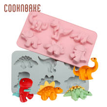 Silicone mold for cake pastry dinosaur handmade soap resin mould jelly pudding bread cake baking tool DIY cake decorating 2024 - buy cheap