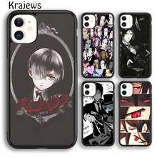 Чехол для телефона krajeeves Anime Black Butler Kuroshitsuji collage для iPhone 5S 6s 7 8 plus X XR XS 11 pro max Samsung Galaxy S8 S9 S10 2024 - купить недорого