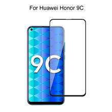 Закаленное стекло для Huawei Honor 9C полное покрытие 2.5D защита экрана закаленное стекло для Huawei Honor 9C 2024 - купить недорого