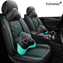 FUZHKAQI Leather car seat covers for mazda 6 gh cx-5 cx3 cx4 6 gg 3 bk 626 ATENZA 323 voyager auto accessories for vehicle seats 2024 - buy cheap