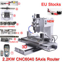 CNC 5 axis Router CNC 6040 Engraving Machine USB Ball Screw CNC Pillar Type Wood Aluminum Copper Metal New Milling Machine 2024 - buy cheap