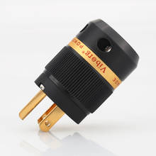 HIFI viborg VM501G VF501G, enchufe americano de cobre-rojo puro para cable de alimentación DIY 2024 - compra barato