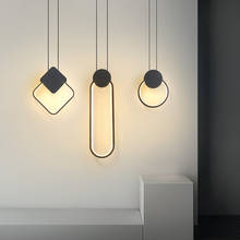 Industrial Decor Pendant Light For Living room Bed room Dining table light minimalist lamp geometrical pendant light 2024 - buy cheap