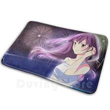 Fireworks Soft Non-Slip Mat Rug Carpet Cushion Manga Anime Japan Japanese Cartoon Your Name Kimi No Na Wa Makoto Shinkai The 2024 - buy cheap