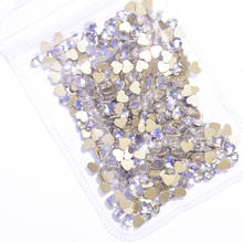 20Pcs Nail Crystal Moonlight Glass Stones Strass Non Hotfix Nail Rhinestones For Nail Art Decoration Shinny AB Nail Charms JZ16 2024 - buy cheap