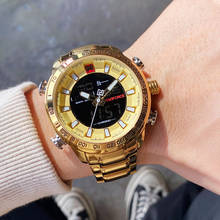 NAVIFORCE hombres militar deportes relojes de lujo superior marca Digital de cuarzo hombres reloj impermeable Relogio Masculino 2024 - compra barato