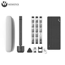 Wowstick-destornillador eléctrico portátil, Kit de destornillador eléctrico recargable con luz LED, 1F + 64 en 1 2024 - compra barato