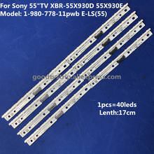 4pieces/lotLED Backlight strip 40 Lamp For So ny 55"TV XBR-55X930D 55X930E 1-980-778-11 pwb E-LS(55) 4-580-374-01 376 2024 - buy cheap