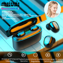 G5S TWS Mini Bluetooth беспроводные наушники 9D объемный звук музыкальные наушники Ipx7 водонепроницаемые спортивные наушники для работы на всех смартфонах 2022 - купить недорого