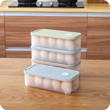 Держатель для яиц прозрачный контейнер для хранения еды ящик для хранения яиц в холодильнике чехол для сохранения пищи пластиковые коробки кухонный Органайзер # T2 2024 - купить недорого