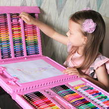 Juego de lápices de colores para niños, rotuladores artísticos de colores, material escolar, 150 unidades 2024 - compra barato