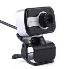 Cámara web USB 2,0 HD para ordenador, Webcam de escritorio, portátil, PC, videollamada, ajustable con micrófono, B88 2024 - compra barato