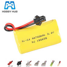 2.4v 700mah NiCD Battery For Rc toys Car Tanks Trains Robots Guns Ni-CD AA 700mah 2.4v Rechargeable Battery For RC Boats 2024 - buy cheap