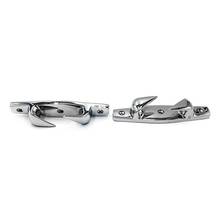 2 Pieces Heavy Duty Premium 316 Stainless Steel Boat Fairlead Cleat Chock Mooring Cleat 119mm 4.69 inch Accessories 2024 - buy cheap