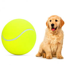 9.5 Inches Dog Tennis Balls Pet Tennis Fun Toy Tennis Ball Dog Chew Toy Inflatable Giant Tennis Balls Pet Dog Toy Supplies 2024 - buy cheap