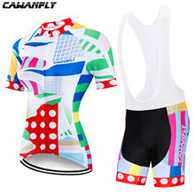 Conjunto para ciclismo feminino, uniforme de ciclismo profissional para meninas mtb e verão 2024 - compre barato