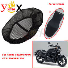 Motorcycle Set Seat Cover Cushion Pad Guard Heat Insulation Breathable Net For Honda CTX700/700N/CTX1300/VFR1200 2024 - buy cheap