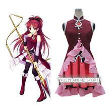 Anime Puella Magi Madoka Magica Kyoko Sakura Cosplay Costume customized any size 2024 - buy cheap