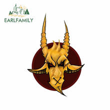 EARLFAMILY 13cm x 9.2cm for Demon Goat The Way Car Sticker Waterproof Creative Suitcase Decoration Graffiti Stickers Vinyl Decal 2024 - buy cheap
