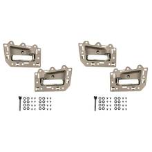 4Pcs Rear Front Left & Right Inside Interior Door Handle Set for 2005-2011 Jeep Grand Cherokee Beige & Chrome 2024 - buy cheap