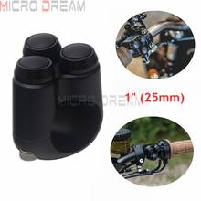 25MM Handlebar Mount Triple Micro Switch Button Housing 3-Button Control Retro Motorcycle Chopper Bobber Cafe Racer Fits 1" Bars 2024 - buy cheap