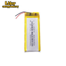 Полимерная батарея 3,7 V 402050 042050 MAH MP4 MP5 GPS DVD X19MP3 аккумулятор гарнитура батарея 2024 - купить недорого