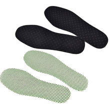 1pair Warm Reflexology Insoles Winter Soles Natural Tourmaline Self-heating Insoles For Footwear Heated Self-heating Insoles 2024 - buy cheap