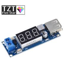 TZT   DC-DC Step Down Module Two-wire Voltmeter 5V USB Charger or Power Supply Input 4.5V-40V Output 5V/2A 2024 - buy cheap