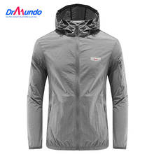 Ultralight Men Sun-Protective Hiking Jacket Skin Coat Outdoor Sport Fishing Trekking Running Windbreaker Cycling Hooded 2024 - купить недорого