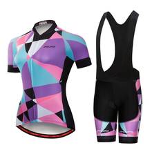Jpojpo 2020 conjunto de roupa de ciclismo feminina, camisa de bicicleta para o verão, roupa de equipe, bicicleta, parte superior, secagem rápida, trajes de roupa para ciclismo 2024 - compre barato