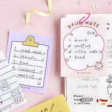 2 Size Kawaii Cute Daily Plan Memo Pad Agenda List Notepad Diary Stationery School Office Supplies Bullet Journal sl2395 2024 - buy cheap