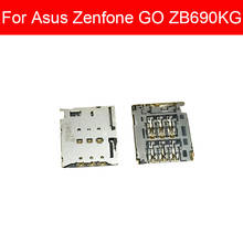Sim Card Tray Holder For Asus Zenfone GO ZB690KG ZB690KL L001 Sim Tray Micro SD Card Slot Adapter Repalcement Parts 2024 - buy cheap