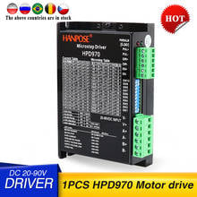 free shipping 1PCS Stepper Motor Driver HPD970 Nema 23  Nema 34  Nema17 2.8A DC20-90V 1 axis Stepping Motor CNC Engraving 2024 - buy cheap