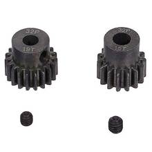 2Pcs 32P Steel Metal Spur Gear Motor Pinion Gears for Traxxas Slash 4X4 Stampede 4X4 Vxl Rustler 4X4 E-Revo - 15T & 19T 2024 - buy cheap