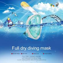 2021 Scuba Diving Mask Full Face Snorkeling Mask Underwater Anti Fog Snorkeling Diving Mask For Swimming Spearfishing Dive Men 2024 - buy cheap