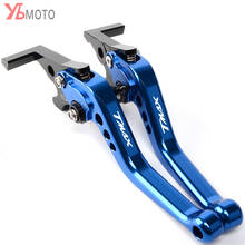 Palancas de freno de embrague ajustables cortas CNC para motocicleta YAMAHA TMAX 530 TMAX530 T-MAX 530 SX DX 2012-2019 2017 2018 2024 - compra barato