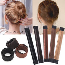 Accesorios para el cabello para peluca sintética, Donuts, banda para la cabeza, Bola de giro francés, herramienta mágica de bricolaje, fabricante de moños, dulce plato francés, banda para el cabello 2024 - compra barato