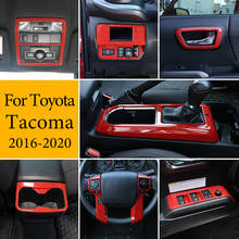 Fit For Toyota Tacoma 2016-2020,Reading Light,Steering Wheel,Dashboard Gears,Panel Sticker,Interior Modification,Car Accessories 2024 - buy cheap