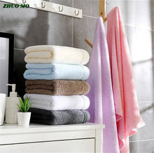 Cotton Bath Towels for Adults large Pink Sheets Terry Towel blanket travel Showe Gift Women men SPA 4 colors Towels bathroom 2024 - buy cheap