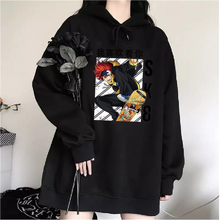 2021 goth anime hoodies feminino sk8 o infinito impressão topos de manga longa camisola de grandes dimensões 2024 - compre barato